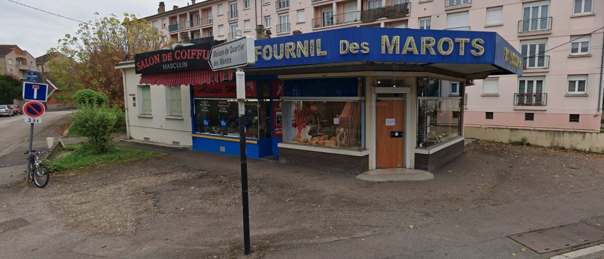 Commerces de la rue des Marots